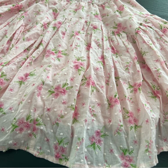 Princess Polly ANASTASIYA MINI Pink Floral DRESS with Built-In Shorts | US 8 - Picture 4 of 5